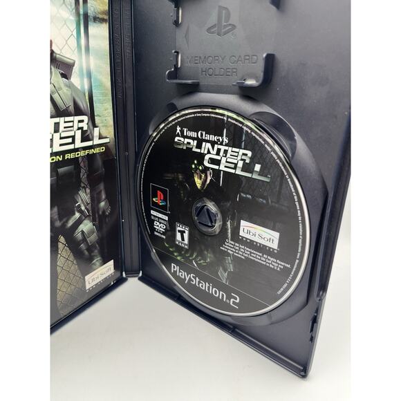Tom Clancy's Splinter Cell (Sony PlayStation 2, 2003) Complete In Box - Picture 5 of 9